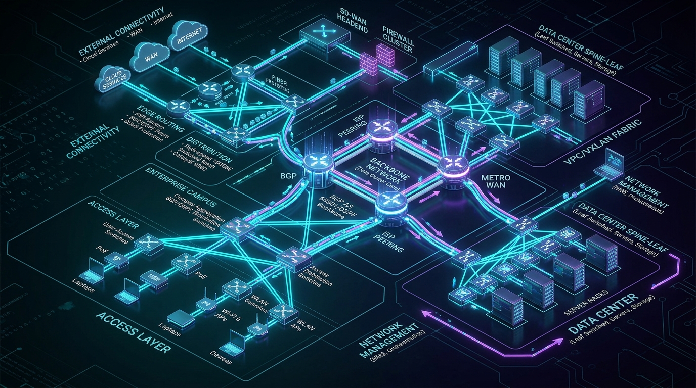 Enterprise Network Topology